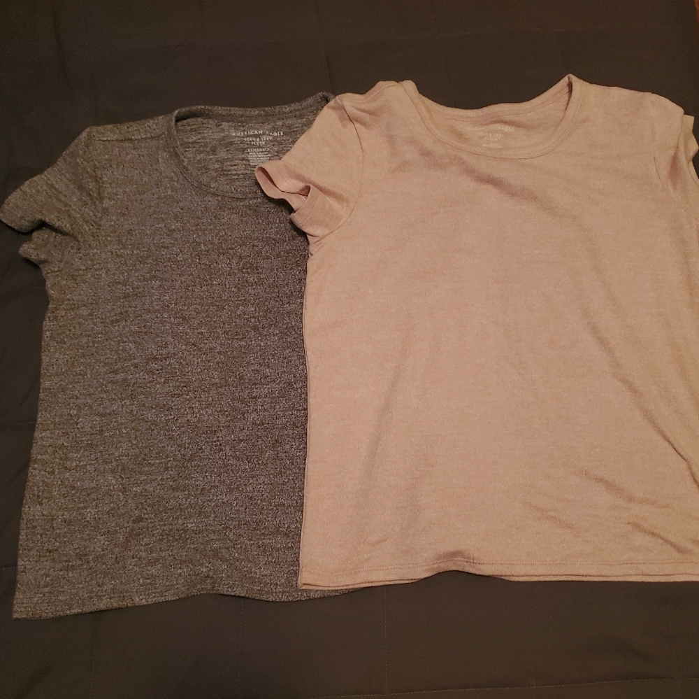 2 XS American Eagle Soft & Sexy Plush